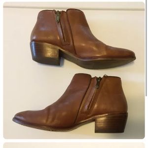 Sam Edelman Leather Petty Boot Bootie Ankle 6